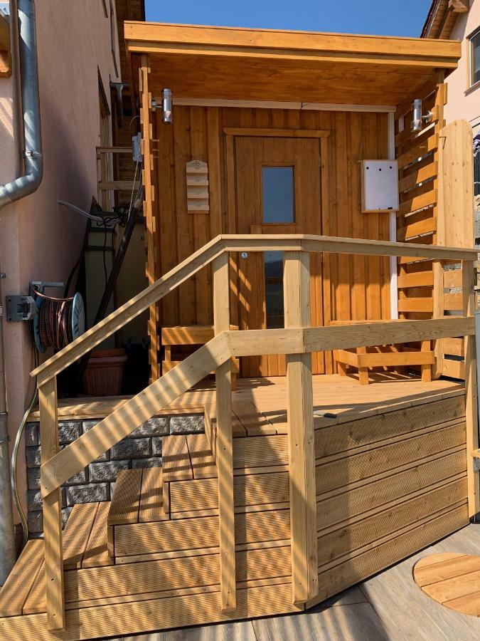 Romantische Ferienwohnung Mit Fantastischem Ausblick, Pool Und Gartensauna Iéna Extérieur photo